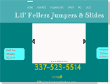 Tablet Screenshot of lilfellersjumpers.com